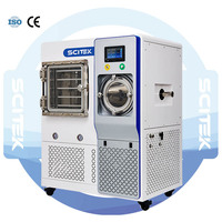 SCITEK Floor Standing Laboratory Congelador Secador Liofilizador Máquina de secado con bomba de vacío