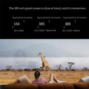 <span class=keywords><strong>XREAL</strong></span> <span class=keywords><strong>Air</strong></span> 2 Ultra Smart AR Gafas 6 DoF 52 ° FOV 4K 3D HD 385 ''Pantalla gigante Nreal Air2 Ultra Smart Gafas VR Hardware - Product Image 4