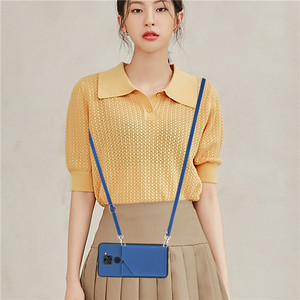 Custodia per telefono con portafoglio per carte a tracolla con cordino per Xiaomi <span class=keywords><strong>Redmi</strong></span> <span class=keywords><strong>9C</strong></span> custodia per telefono con supporto in pelle PU - Product Image 6