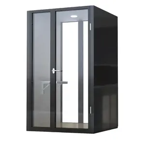 For Hotel and Hospital Office Phone Booth Small Single Person Telephone Booth Indoor Private Conversation Pod