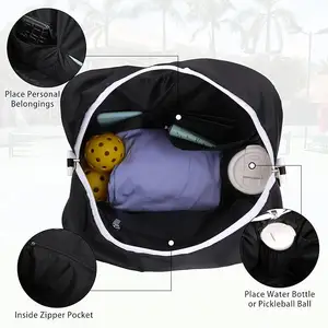 Versandfertiger Sport-Pickleballhalter Schleuder-Rakete Tennis Paddeltasche Handtragend Reisetasche Pickleballtasche für Damen