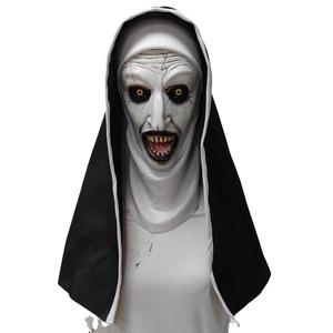 Nữ tu mặt nạ Linh Hồn triệu Tập 2 cosplay headcover Halloween đáng sợ nữ tu linh hồn Masque Prop Khủng Bố Nữ tu ma Headgear đáng sợ nhăn nhó - Product Image 1