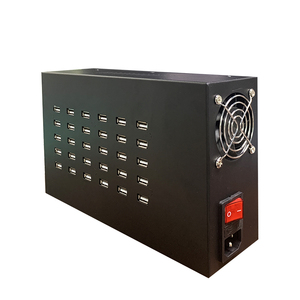 Estación <span class=keywords><strong>de</strong></span> Carga USB 2.0 <span class=keywords><strong>de</strong></span> 30 <span class=keywords><strong>Puertos</strong></span> <span class=keywords><strong>de</strong></span> Aluminio para Auriculares <span class=keywords><strong>de</strong></span> Natación, Conector Negro, <span class=keywords><strong>Salida</strong></span> <span class=keywords><strong>de</strong></span> 5V400W, Compatible con iPhone/iPad/Computadora, en Stock - Product Image 1