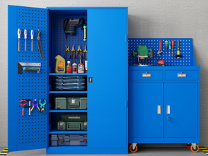 Armoire à outils avec outils Armoire à outils directe d'usine Boîte à outils de stockage en acier Boîte à outils robuste pour atelier <span class=keywords><strong>Garage</strong></span> à vendre - Product Image 3