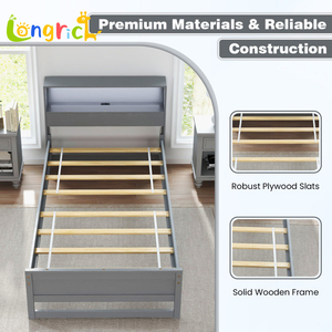 <span class=keywords><strong>Cama</strong></span> de madera maciza sencilla europea, marco de <span class=keywords><strong>cama</strong></span> moderno minimalista económico, muebles de dormitorio, ahorro de espacio, marco de <span class=keywords><strong>cama</strong></span> para niños - Product Image 4