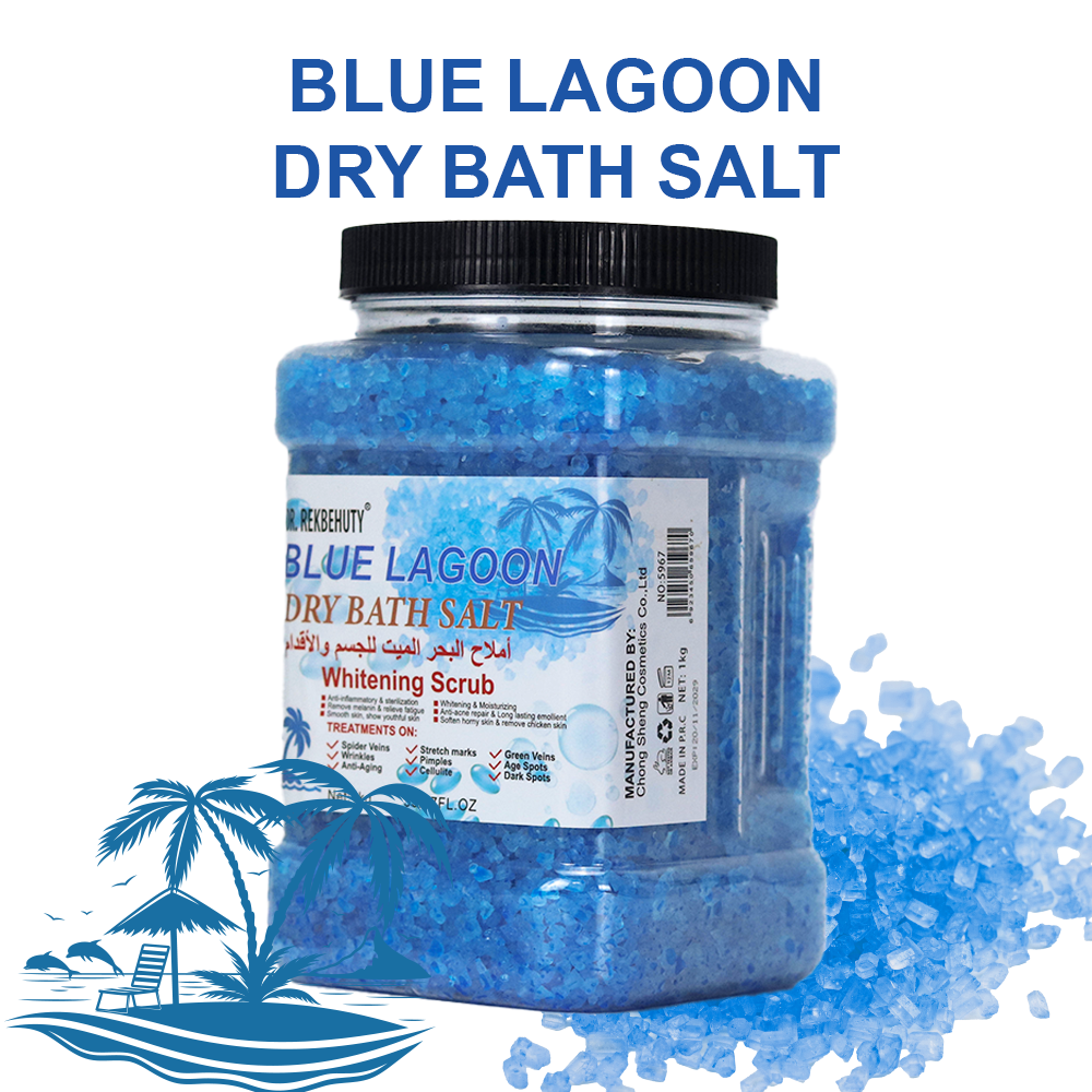 1kg blue lagoon bath salt