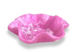 Bol de service sculpté en résine moderne en vrac, écologique, léger, non toxique, avec finition lisse, utilisation polyvalente pour les fêtes - Product Image 4