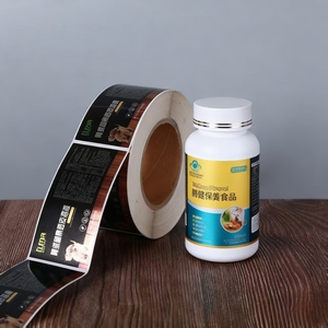 Personalizar a granel polvo proteína suplemento Etiqueta Privada impresión adhesivo Bopp Spot Uv etiquetas para botella - Product Image 2