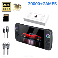 Console de jeu portable M27, écran HD RGB de 7 pouces, jeux rétro classiques de l'enfance, boîte de jeu avec joystick pour enfants, cadeaux pour enfants