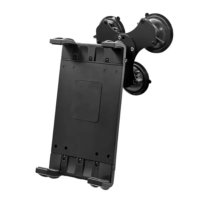 Alemanha Popular Braço Longo 360 Braçadeira De Rotação Três Duplo Triplo Ventosa Universal Tablet Mount para Truck Phone Holder