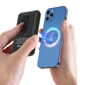 2024 thiết kế tuyệt vời 10000mAh Li-Polymer Magnetic Ultra Slim sạc nhanh ngân hàng điện không dây cho Iphone 15 Pro Max đầu ra 15 Wát - Product Image 2