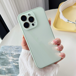 <span class=keywords><strong>Coque</strong></span> de téléphone couleur bonbon brillant pour <span class=keywords><strong>Apple</strong></span> iPhone 17 16 15 14 13 12 <span class=keywords><strong>11</strong></span> <span class=keywords><strong>Pro</strong></span> <span class=keywords><strong>Max</strong></span> <span class=keywords><strong>coque</strong></span> de protection Simple Macaron - Product Image 6