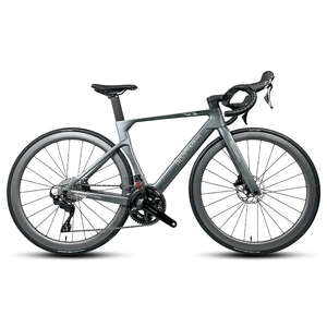 Vélo de route en fibre de <span class=keywords><strong>carbone</strong></span> personnalisé de haute qualité à 20 vitesses avec frein à disque en aluminium Fourche haut de gamme pour la course Vente en gros - Product Image 1