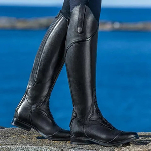 <span class=keywords><strong>Stivali</strong></span> equestri da donna di moda personalizzati in fabbrica scarpe alte al ginocchio <span class=keywords><strong>stivali</strong></span> da <span class=keywords><strong>equitazione</strong></span> Vintage - Product Image 4