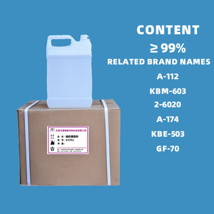 Aminoethylaminopropyltrimethoxysilane (CAS 1760-24-3) Chất kết dính silane lỏng kh792 KH-792 Z-6020 A-1120 z6020 A1120 - Product Image 2