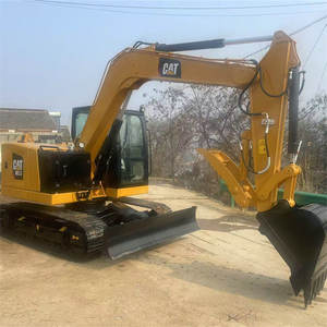 En bon état Japon Caterpillar Cat 307.5 mini pelle d'occasion 7ton EPA CE certificat cat307.5e pelle d'occasion - Product Image 2