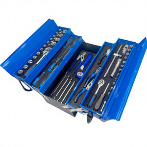 Juego <span class=keywords><strong>de</strong></span> <span class=keywords><strong>Herramientas</strong></span> Mecánicas Profesionales <span class=keywords><strong>de</strong></span> 85 Piezas, Juego <span class=keywords><strong>de</strong></span> Llaves <span class=keywords><strong>de</strong></span> Tubo CR-V con <span class=keywords><strong>Caja</strong></span> <span class=keywords><strong>de</strong></span> <span class=keywords><strong>Herramientas</strong></span> Metálica <span class=keywords><strong>de</strong></span> 3 Niveles <span class=keywords><strong>para</strong></span> Reparación <span class=keywords><strong>Automotriz</strong></span> - Product Image 2