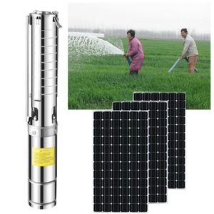 Pompa dell'acqua con girante in plastica serie 4 pollici 9,2 m ³/h 125m testa 300V 2200W per irrigazione agricola in serra - Product Image 5