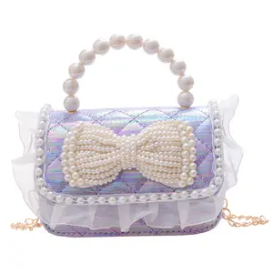 Graziose borse a tracolla borsa di perle principessa lusso bolso de lujo mini bolso de nina borsa per bambini