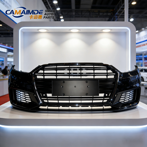 กระจังหน้าสีดำแบบตาข่าย Camaimde สำหรับ Audi A3 Hatchback รุ่น OE 8V5 853 651 ผลิตจากพลาสติก สำหรับรถยนต์ Audi A3 (2013-2016) - Product Image 4