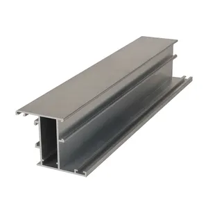 Perfiles de aluminio anodizado para aplicación de ventanas y puertas, gran oferta, mercado de israel