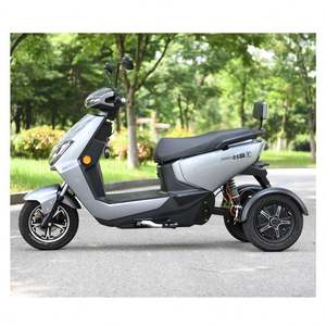 Triciclo Eléctrico de Doble Motor y 125cc, Personalizado, 60V, 10 Pulgadas, Abierto, S25, con 3 Ruedas, Certificado CE, Triciclo de 3 Ruedas de 10 Pulgadas - Product Image 3