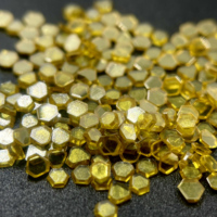Plaques de diamant monocristallin synthétique HPHT de qualité industrielle (orientation cristalline 111) pour la recherche sur la pression (DAC)