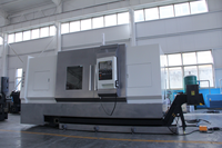 Tour CNC à lit incliné YR-600HMY, centre d'usinage horizontal pour métaux, tournage et fraisage CNC