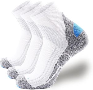 Chaussettes de compression athlétiques anti-ampoules OEM, chaussettes de course pour femmes et hommes - Product Image 2