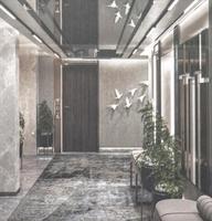 Panneaux en aluminium légers avec revêtement PVDF, façade extérieure de bâtiment, panneau composite en aluminium à motif marbré, panneau ACM