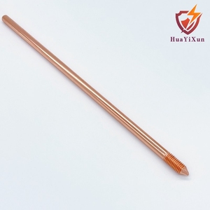 HUAYIXUN Thanh Nối Đất Có Ren Bằng Thép Mạ Đồng Vật Liệu Thanh Đất - Product Image 2