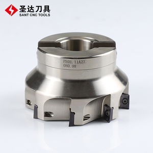 PE01.16A27.080.07/EMP02-080-A27-AP16-07 Indexable Milling Cutter <strong>square</strong> Shoulder Milling <strong>Tools</strong> with Inserts APKT1604 - Product Image 1