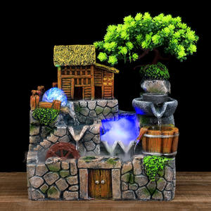 Fish Tank paysage jardin bûches faire vieille maison rocaille eau ameublement décoration de la maison cadeaux - Product Image 4