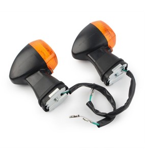 ไฟเลี้ยวหน้ารถจักรยานยนต์สีเหลืองอำพันสำหรับคาวาซากิ ZX-6R ZX-7R ZX-9R ZX-12R นินจา ZX6R ZX7R ZX9R <span class=keywords><strong>ZX12R</strong></span> - Product Image 4