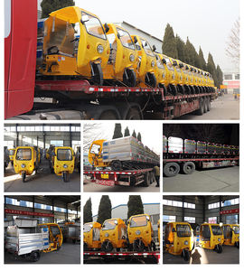 Venta caliente de tres ruedas de recolección de basura urbana vehículo de transferencia de saneamiento eléctrico coche para la venta - Product Image 6