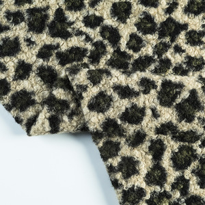 100% Polyester <span class=keywords><strong>Leopard</strong></span> In Da Cừu Lông Cừu Vải Ấm Cúng Đồ Chơi Nhồi Bông Nhà Quần Áo & <span class=keywords><strong>Sofa</strong></span> Đệm Mùa Đông Mùa Thu Rèm Cửa Ấm Áp - Product Image 3