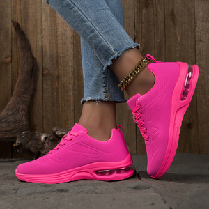 Solid Color Versatile Air Cushioned <strong>Sneakers</strong> for Unisex Ultra-Lightweight on <strong>Cloud</strong> Running Shoes Waterproof Glossy Casual Shoes - Product Image 5