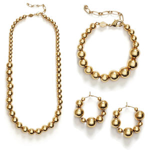 冬の新作オリジナルデザイン銅真空金メッキセーターチェーンロングレディーススポーティーオールマッチ - Product Image 1