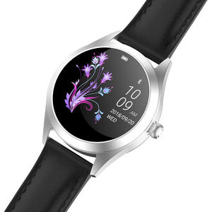 Montre connectée, moniteur de fréquence cardiaque dynamique 24 h, en acier inoxydable, Compatible avec Android et IOS, plusieurs langues disponibles, bon marché, <span class=keywords><strong>KW10</strong></span> - Product Image 4