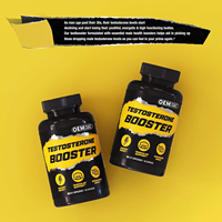 Cápsulas de Suplemento Potenciador de Testosterona Natural para Hombres de Alta Calidad Marca Privada Sabor a Té