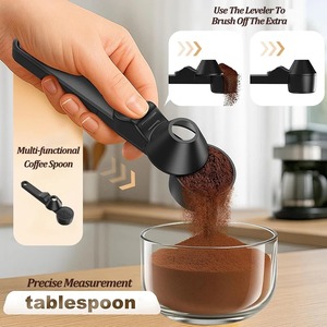 Reusable Leakproof <b>Coffee</b> Gram Scoop Kitchen Protein Powder Measuring Spoon Milk&Supplements Sliding Spoon for Bar Gym Travel - Product Image 2