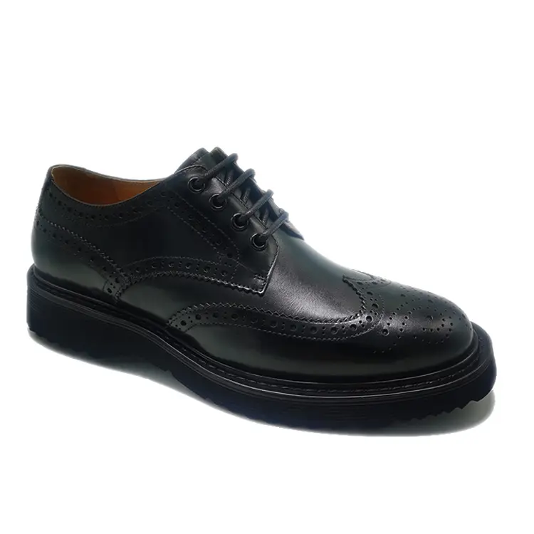 حذاء رجالي عالي الجودة مصنوع من جلد لرجال الأعمال مصنوع من جلد عالي الجودة ومخصص حسب الطلب