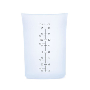 CHL Nhà Máy Custom Logo 30 50 100 500 Ml Thủy Tinh Nhựa <span class=keywords><strong>Pyrex</strong></span> Thép Không Gỉ Bánh Lỏng Cốc Đo Để Nấu Ăn - Product Image 4