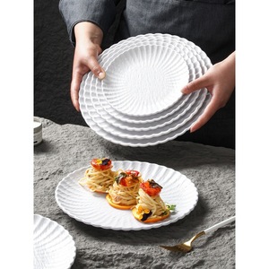 Xiangyuan <b>Melamine</b> <b>Plates</b> Round Solid Color Pasta Plating Dish Hotel Restaurant Use - Product Image 1