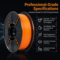 Filament PLA standard 1,75 mm, bobine de 1 kg, consommables d'impression 3D pour imprimantes FDM