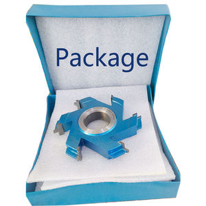 Tête de coupe industrielle personnalisée pour menuiserie, en carbure soudé, 4T 6T, pour dégauchisseuse et dégauchisseuse-raboteuse - Product Image 4