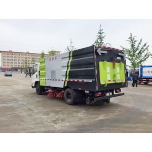 Camión barredor de calles de alta presión y vacío JMC de 4000L, camión de succión para limpieza de calles urbanas y pistas de aeropuertos - Product Image 6