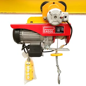 Nhà Máy Bán buôn PA-400 250kg Palăng điện mini điện Wire Rope Cable hoist Lift ròng rọc