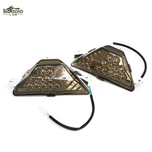 KOLMIO-LAM Compatible avec les clignotants LED avant pour <span class=keywords><strong>KAWASAKI</strong></span> <span class=keywords><strong>NINJA</strong></span> 250 300 400 <span class=keywords><strong>650</strong></span> 1000/<span class=keywords><strong>SX</strong></span> ZX6R Z1000SX - Product Image 2