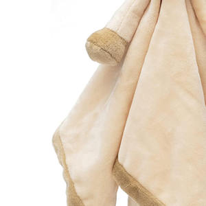 B948 CPC CE Jouet pour bébé Lapin beige <span class=keywords><strong>Couverture</strong></span> de sécurité pour bébé Sucette en peluche Animal en peluche Nouveau-né Tout-petit Fille Garçon Couvertures personnalisées - Product Image 2